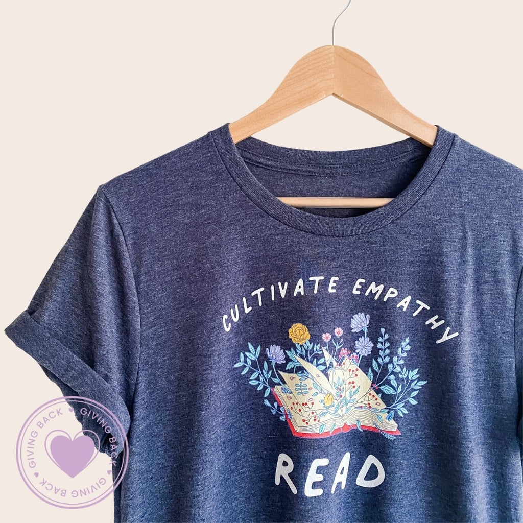 Cultivate Empathy Read Tee | Inkwell Threads