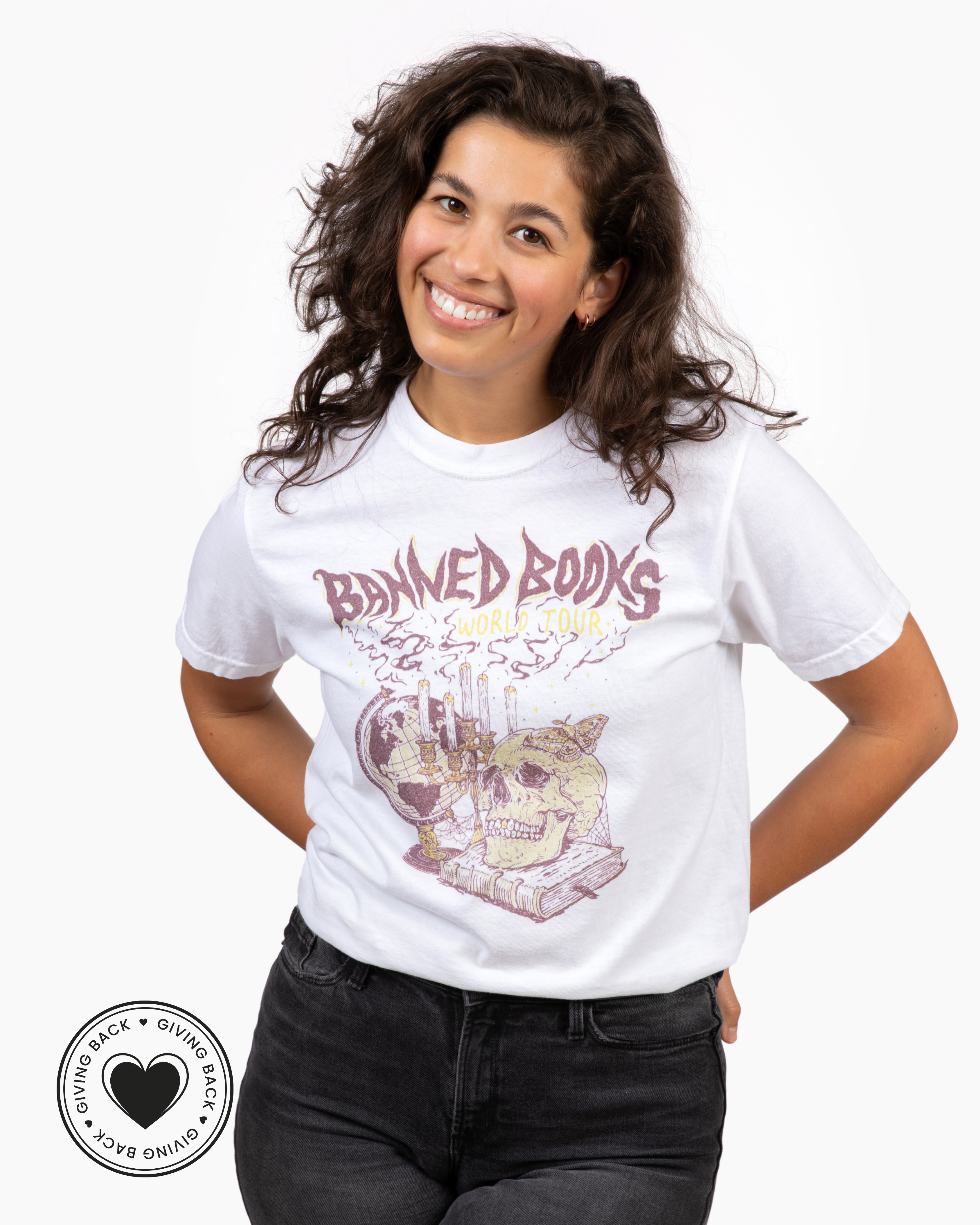 Banned Books World Tour Concert Tee | Inkwell Threads