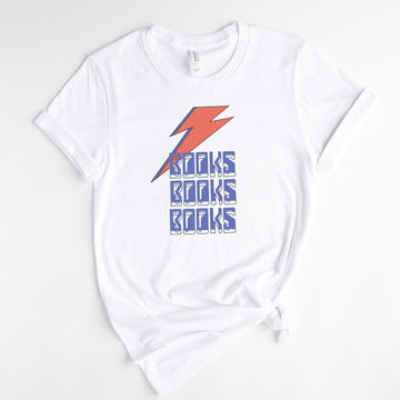 Books Bowie Tee | Inkwell Threads