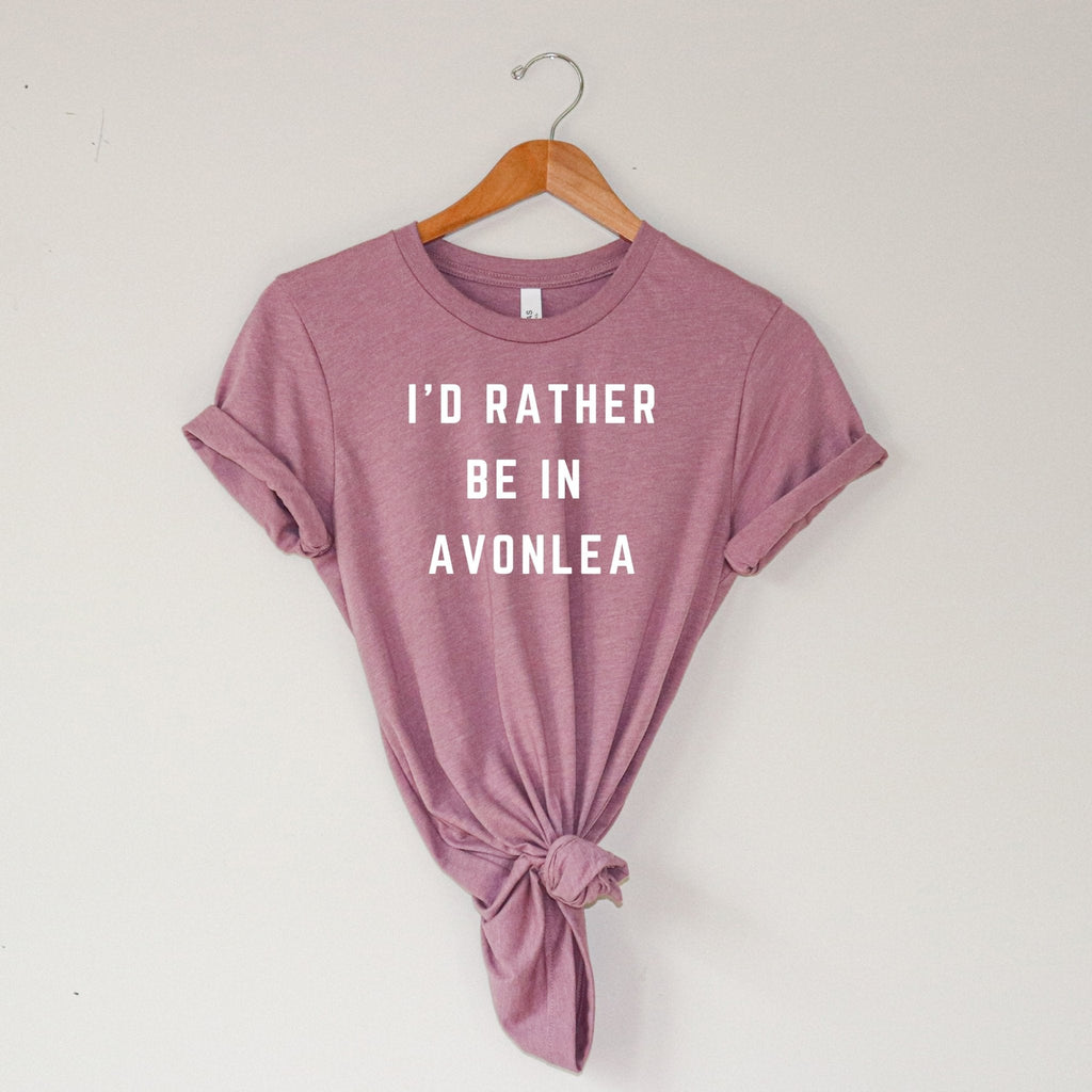 I'd Rather Be In Avonlea Tee | Inkwell Threads