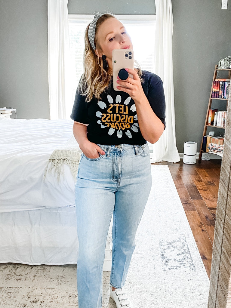 Let's Discuss Books Tee | Inkwell Threads