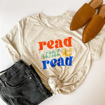 Read and Let Read Tee | Inkwell Threads