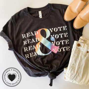 Read & Vote Tee | Inkwell Threads